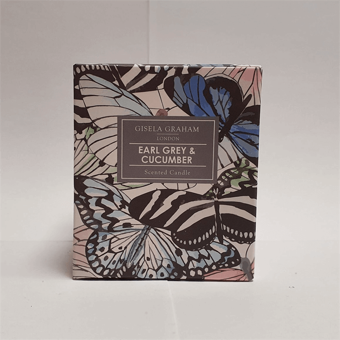Gisela Graham Earl Grey & Cucumber Scented Boxed Candle